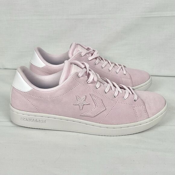 Converse Women's All Court Ox Sneakers Shoes Pink Suede Sz 10 New Lace Up - Picture 4 of 10
